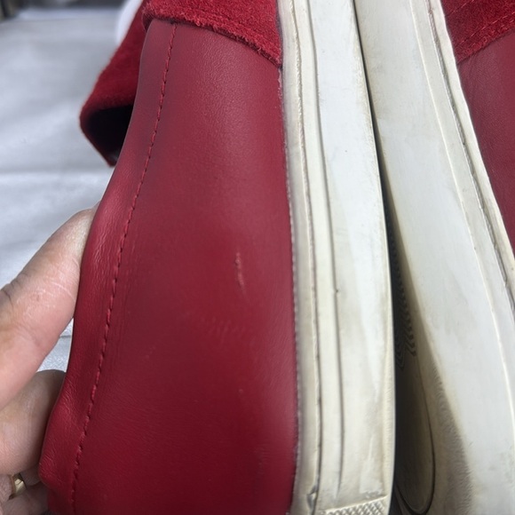 (E2) Kenneth Cole New York Men's C Side Suede Leather Loafer, Red (Size 12 M) - Picture 12 of 12